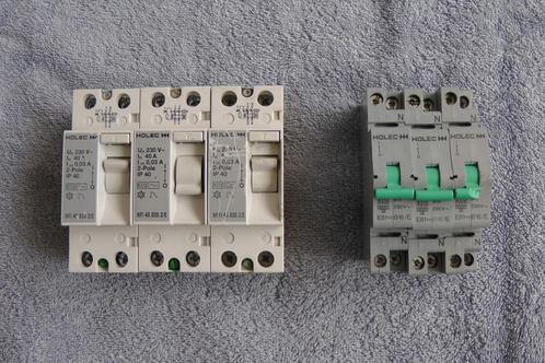 Holec Aardlek- en Installatieautomaten, Doe-het-zelf en Verbouw, Elektra en Kabels, Gebruikt, Overige typen, Ophalen of Verzenden