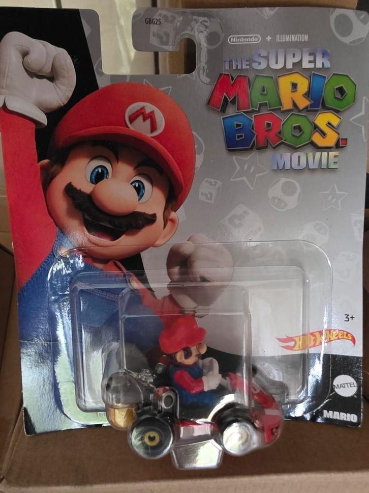 Mario Kart Hot Wheels - Niet Perfect, Verzamelen, Speelgoed, Gebruikt, Ophalen of Verzenden
