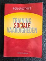 Ron Groothuis - Training sociale vaardigheden, Ron Groothuis, Ophalen of Verzenden, Zo goed als nieuw, Natuurwetenschap