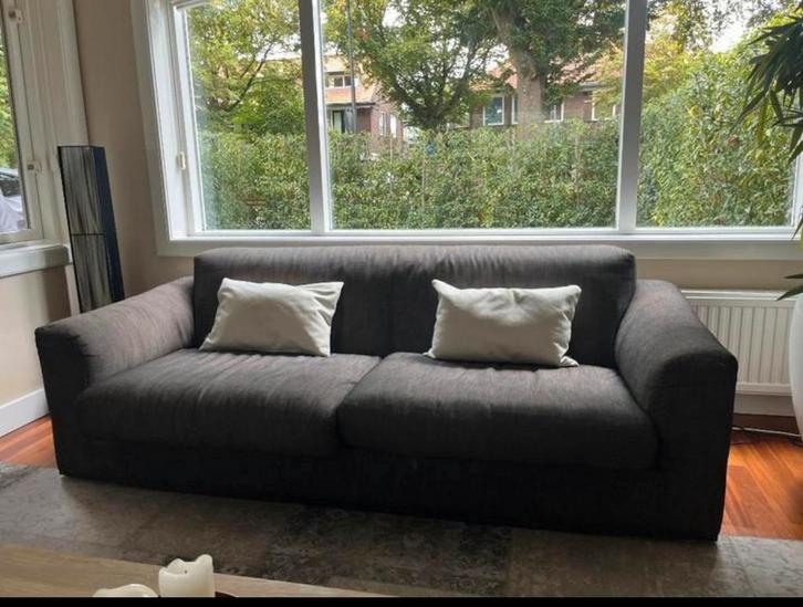 Bank Gelderland - Zitbank, Huis en Inrichting, Banken | Bankstellen, Gebruikt, Rechte bank, Tweepersoons, 150 tot 200 cm, 75 tot 100 cm