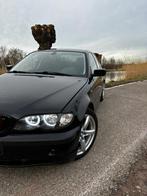 BMW 3-Serie (e90) 2.2 320 2002 Zwart ANGEL-EYES,ANDROIDRADIO, Auto's, Origineel Nederlands, Te koop, 720 kg, 5 stoelen