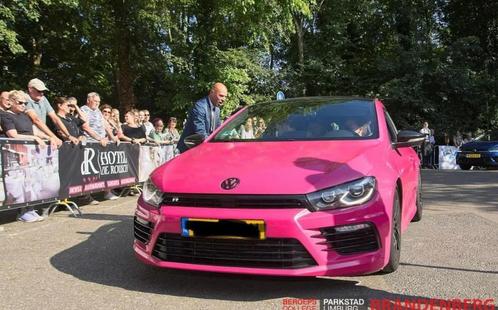 Unieke roze auto voor gala of bruiloft of communie!, Diensten en Vakmensen, Verhuur | Auto en Motor, Met chauffeur