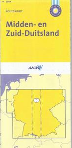 Pl508 plattegrond anwb midden en zuid duitsland 2004 -, Boeken, Atlassen en Landkaarten, Duitsland, Zo goed als nieuw, Verzenden