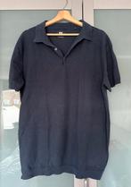 Donkerblauwe herenpolo, Blauw, Overige maten, Ophalen of Verzenden, Zo goed als nieuw