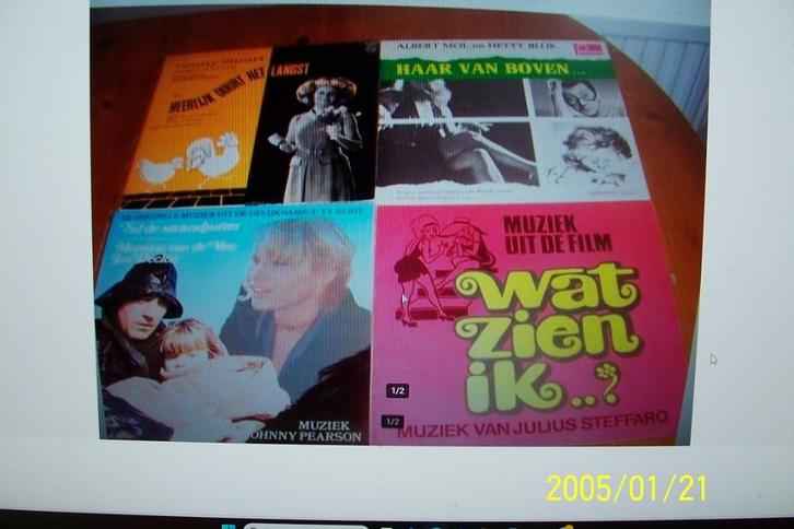 8 NEDERLANDSE MUSICAL EN FILMMUZIEK, Cd's en Dvd's, Vinyl | Filmmuziek en Soundtracks, Gebruikt, 12 inch, Ophalen of Verzenden
