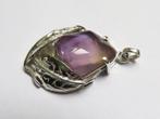 Zilver & Ametrine kettinghanger, Nieuw, Ophalen of Verzenden, Met edelsteen, Zilver