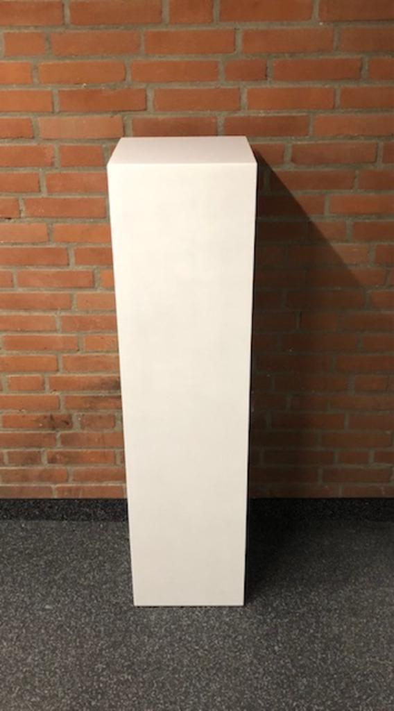 MAATWERK; WITTE ZUIL SOKKEL PILAAR KOLOM CONSOLE 106, Huis en Inrichting, Woonaccessoires | Zuilen en Pilaren, Nieuw, Ophalen of Verzenden