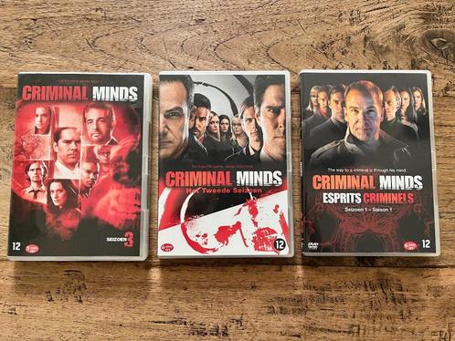 DVD Box Criminal Minds S 1-2-3, Cd's en Dvd's, Dvd's | Tv en Series, Zo goed als nieuw, Actie en Avontuur, Boxset, Vanaf 12 jaar
