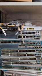10+ Cisco switches & Fortinet Firewalls, Computers en Software, Netwerk switches, Ophalen, Gebruikt