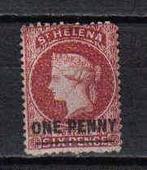 St Helena 1879, Verzenden, Overige landen, Gestempeld