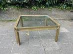 Peter Ghyczy Messing design tafel., Ophalen, Gebruikt, 50 tot 100 cm, Design