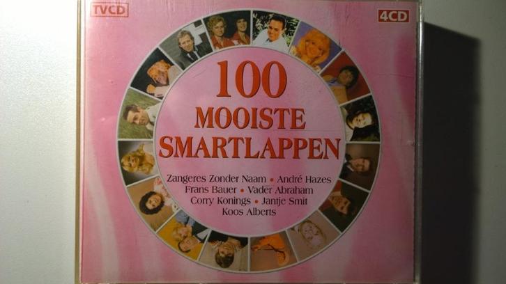 100 Mooiste Smartlappen, Cd's en Dvd's, Cd's | Verzamelalbums, Zo goed als nieuw, Nederlandstalig, Ophalen of Verzenden