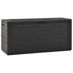 Opbergbox tuinkist tuinbox 116x44x55cm zwart GRATIS BEZORGD!, Verzenden, Nieuw