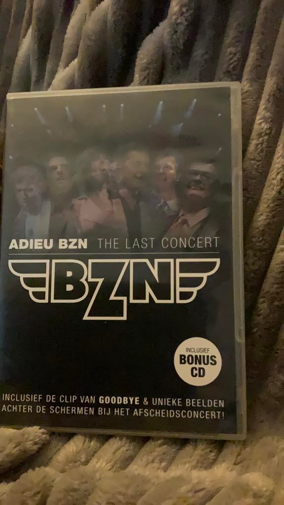 Adieu BZN The last concert dvd & cd, Alle leeftijden, Ophalen of Verzenden, Zo goed als nieuw, Muziek en Concerten