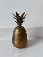 Vintage brass retro ijsemmer ananas koper pineapple, Ophalen of Verzenden