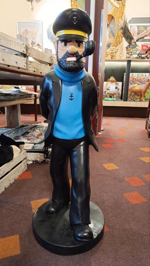 Uniek groot beeld Kapitein Haddock Tintin Kuifje, Verzamelen, Beelden en Beeldjes, Nieuw, Overige typen, Ophalen of Verzenden