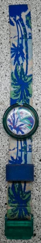 Swatch Retro horloge uit 199 groene kast, Ophalen of Verzenden, Gebruikt, Groen, Jongen of Meisje