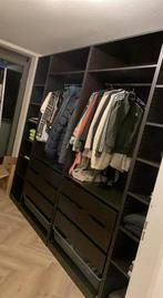 Zwarte ikea pax kast MOET WEG, Huis en Inrichting, 200 cm of meer, Zo goed als nieuw, 50 tot 75 cm, 50 tot 100 cm