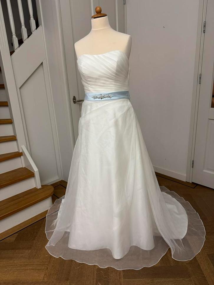 Lady Bird Trouwjurk Maat 44, Kleding | Dames, Trouwkleding en Trouwaccessoires, Zo goed als nieuw, Trouwjurk, Wit, Ophalen of Verzenden