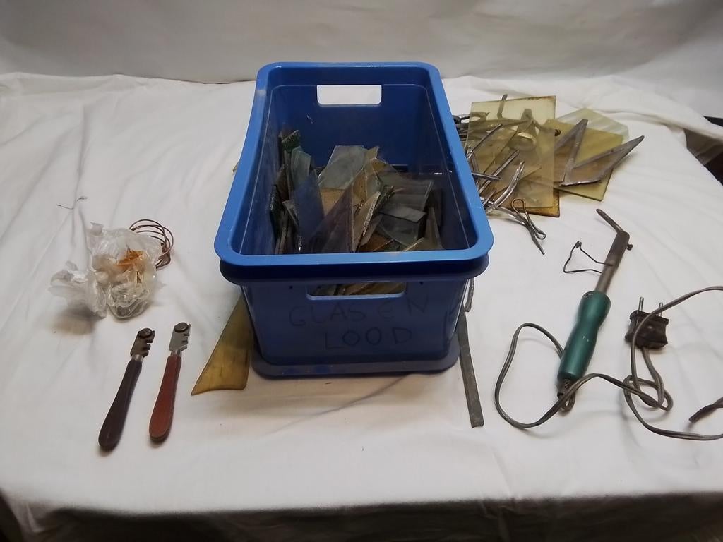 Glas in lood knutselspullen, Hobby en Vrije tijd, Knutselen, Ophalen of Verzenden