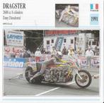 M137 motorkaart dragster danny dieudonne ( 1991, Ophalen of Verzenden, Zo goed als nieuw, Motoren