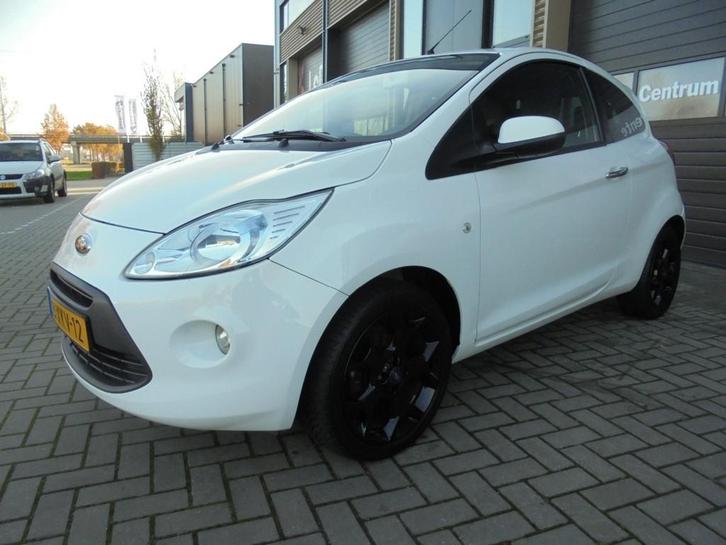 Ford KA 1.2 i Titanium X Airco NL Auto Mooi & Goed, Auto's, Ford, Bedrijf, Ka, ABS, Airbags, Airconditioning, Bluetooth, Boordcomputer