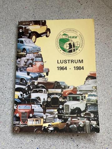 Historische Automobiel Vereniging Nederland. 4e lustrum 1964 beschikbaar voor biedingen
