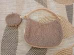 Bruin fluffy handtasje met extra tasje, Sieraden, Tassen en Uiterlijk, Tassen | Damestassen, Ophalen of Verzenden, Zo goed als nieuw