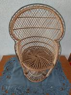 Brocante Pauwenstoel - vintage - voor pop / knuffel / plant, Huis en Inrichting, Ophalen of Verzenden, Zo goed als nieuw