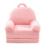 Pluizige Roze Kinderfauteuil, Kinderen en Baby's, Kinderstoelen, Ophalen, Nieuw, Overige typen