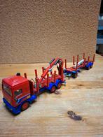 Siku Daf 95 kraanwagen met aanhanger, Hobby en Vrije tijd, Modelauto's | 1:50, Ophalen of Verzenden, Gebruikt, Bus of Vrachtwagen