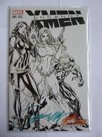 MARVEL"UNCANNY X-MEN 1B" B&W VARIANT JSC SIGNED+COA UIT 2016, Eén comic, Amerika, Marvel Comics, Nieuw