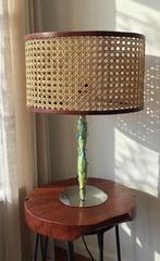 Unieke handgemaakte lampenvoet, Ophalen of Verzenden, Zo goed als nieuw, Hout, Minder dan 50 cm