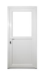 Deur 1/2 glas Antraciet RAL 7016 98x215, 80 tot 100 cm, Nieuw, Ophalen of Verzenden, Buitendeur