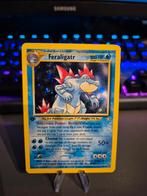 Pokemon 1st edition Neo genesis Feraligatr, Ophalen of Verzenden, Zo goed als nieuw, Losse kaart