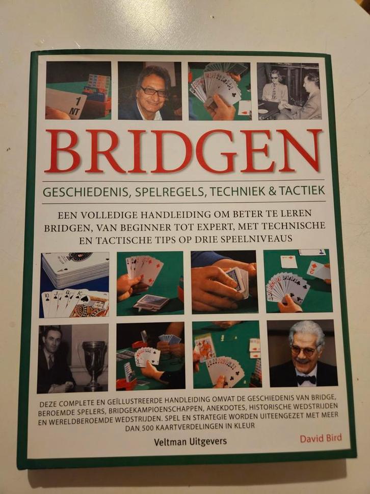 David Bird - Bridgen geschiedenis, spelregels, techniek & ta, Boeken, Hobby en Vrije tijd, Zo goed als nieuw, Tekenen en Schilderen