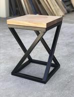 Bijzettafel op maat, Huis en Inrichting, Tafels | Sidetables, Ophalen, Nieuw, Indistrieel, landelijk, 25 tot 50 cm