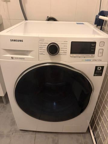 Samsung EcoBubble Was-droogcombinatie – 8kg wassen / 5kg dro beschikbaar voor biedingen