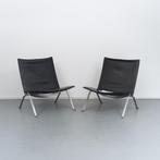 2 Fritz Hansen PK 22 fauteuil Poul Kjaerholm 1993, Gebruikt, Metaal