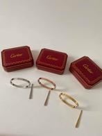 Cartier love armbanden en ringen! Incl doosje en tasjs!, Sieraden, Tassen en Uiterlijk, Ophalen of Verzenden, Nieuw, Goud, Staal