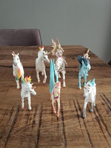 7 Schleich eenhoorns beschikbaar voor biedingen