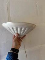Vintage wandlamp keramiek wit, Ophalen of Verzenden, Zo goed als nieuw