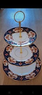 3 laags etagère Royal Albert Heirloom - zeldzaam!, Ophalen of Verzenden