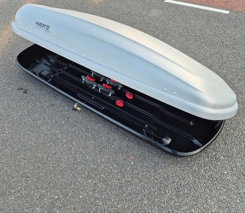 In goede staat grote Hapro Traxer 5.6 PF dakkoffer skibox, Auto diversen, Dakkoffers, Zo goed als nieuw, Ophalen of Verzenden