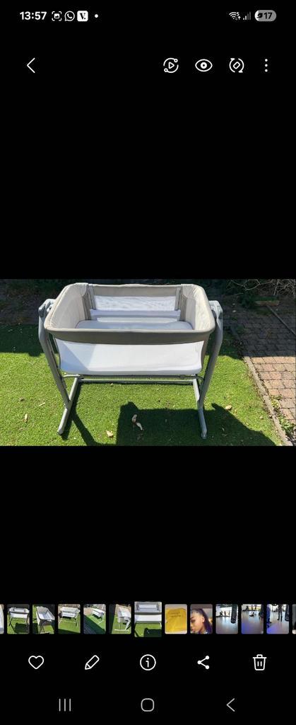 Chicco Next2Me Magic Evo Co-sleeper - Dessert Taupe, Kinderen en Baby's, Babywiegjes en Ledikanten, Zo goed als nieuw, Wieg, Ophalen of Verzenden