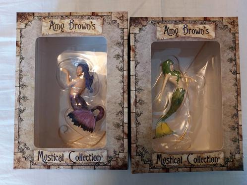 2x Amy Brown Fairy Diva elfje - Mermaids, Verzamelen, Beelden en Beeldjes, Zo goed als nieuw, Fantasy, Ophalen of Verzenden