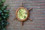 Vintage Wandspiegel, Ophalen, Gebruikt, Rond, Minder dan 100 cm