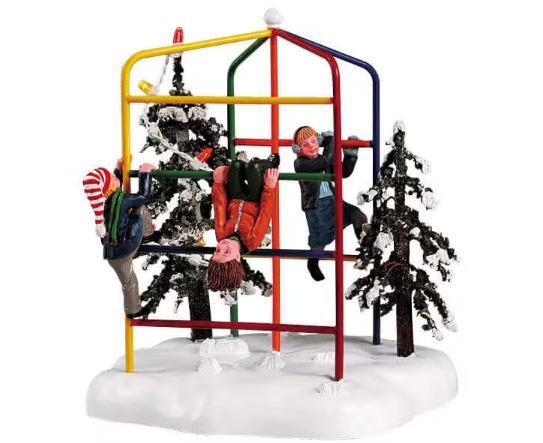 Lemax Jungle Gym, Diversen, Kerst, Zo goed als nieuw, Verzenden