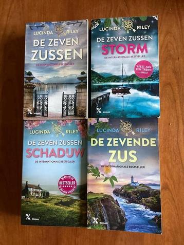 4x De zeven zussen boeken beschikbaar voor biedingen