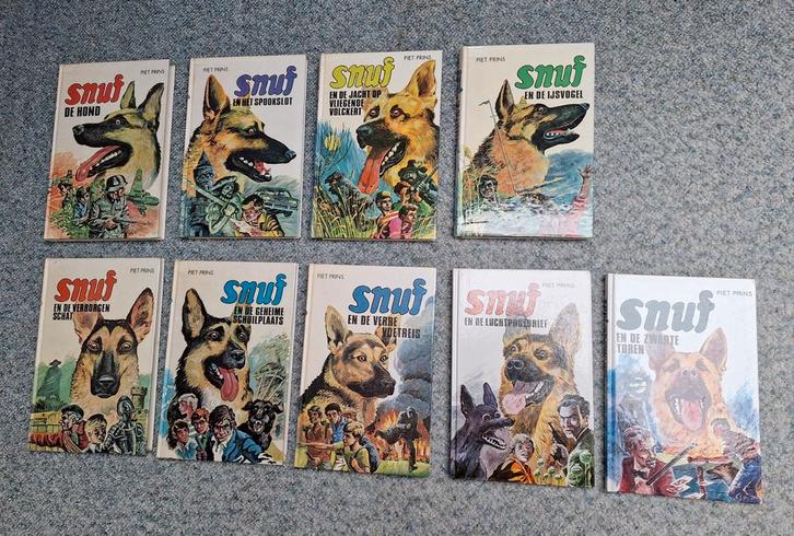 Complete serie Snuf - boeken - Piet Prins, Boeken, Kinderboeken | Jeugd | 10 tot 12 jaar, Gelezen, Ophalen of Verzenden